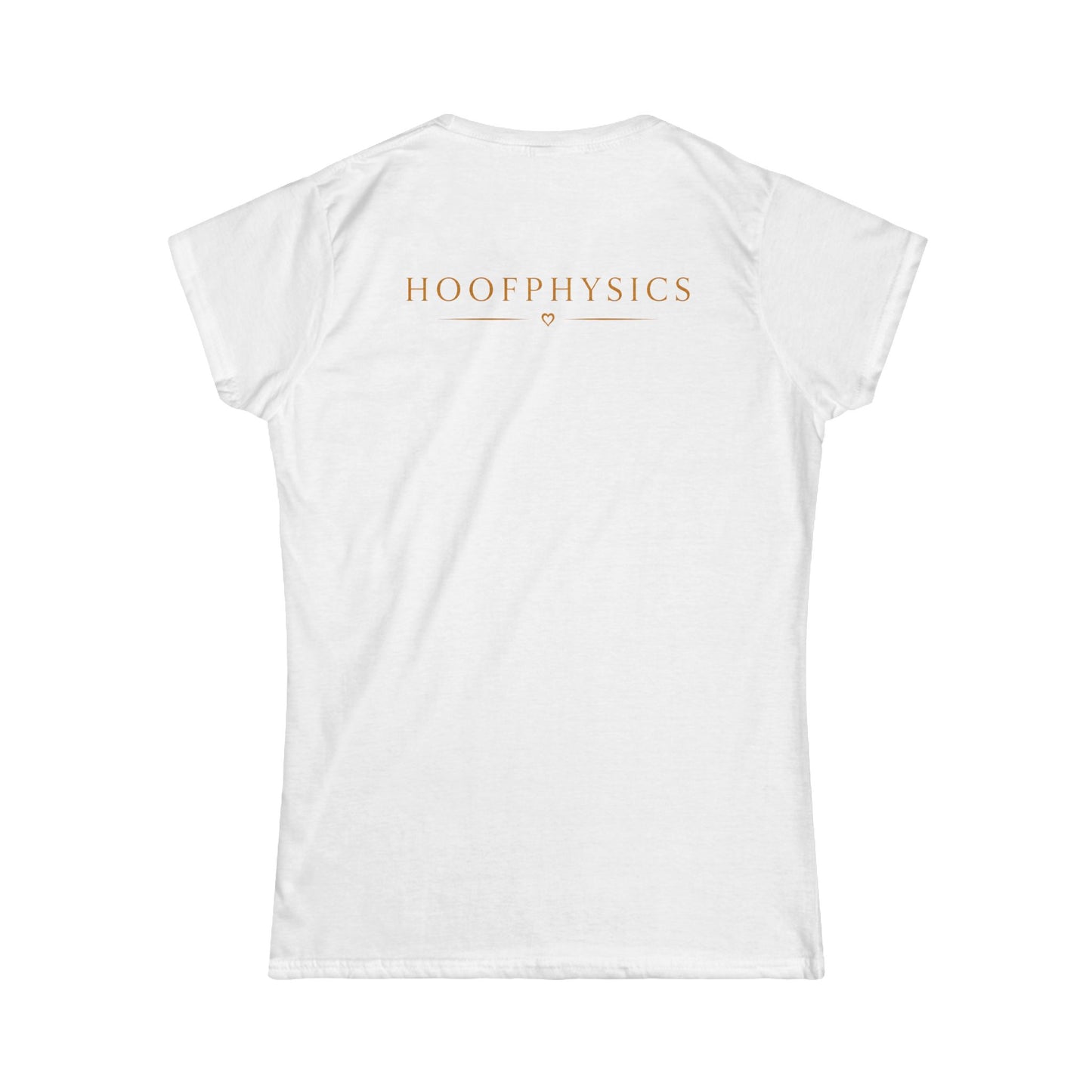 Hoofphysics Women's Tee – Minimal Equestrian Logo T-Shirt