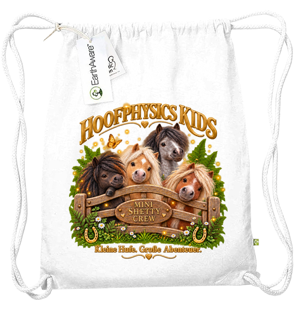 Hoofphysics Kids Gym Sac „Mini Shetty Crew“ – Kinder-Turnbeutel