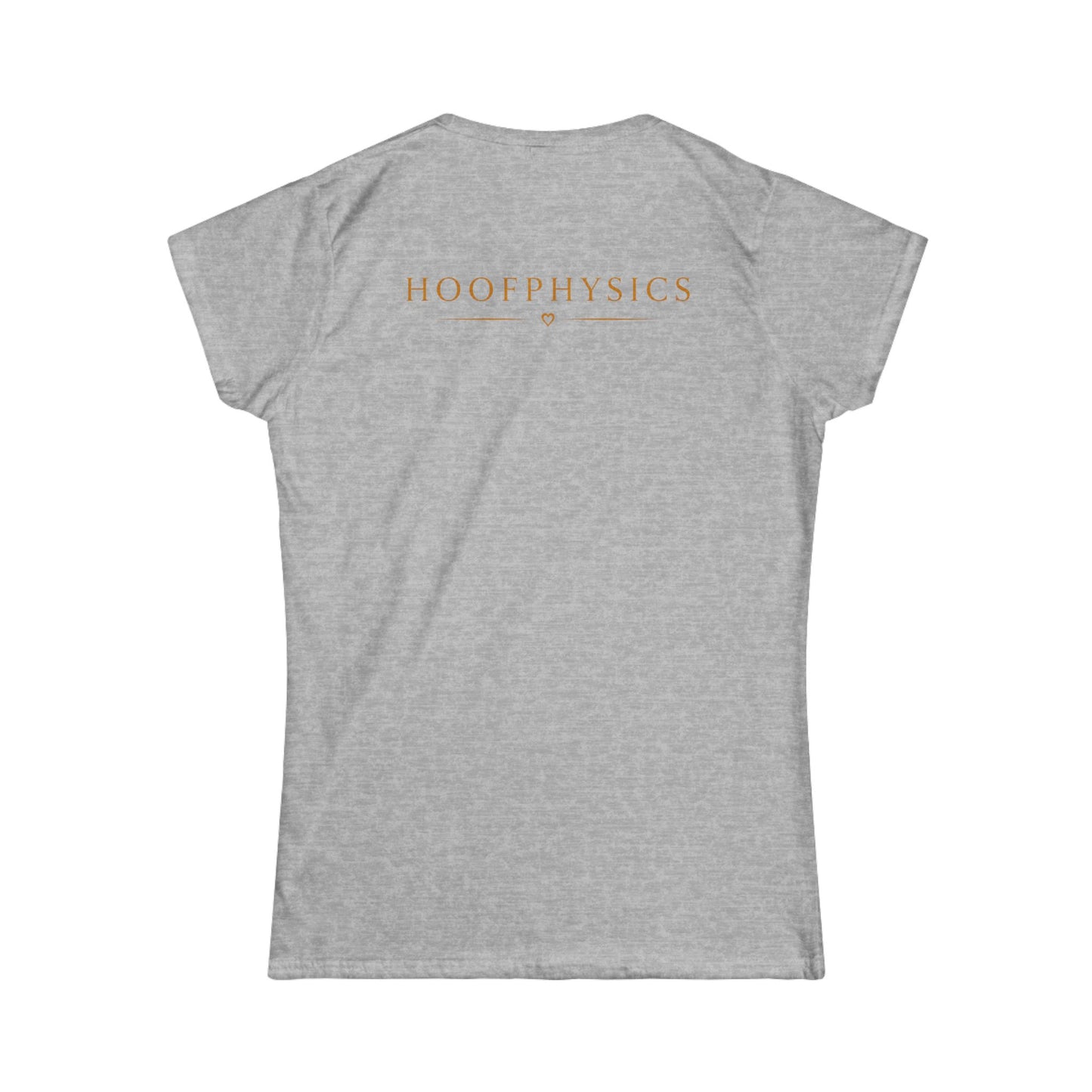 Hoofphysics Women's Tee – Minimal Equestrian Logo T-Shirt