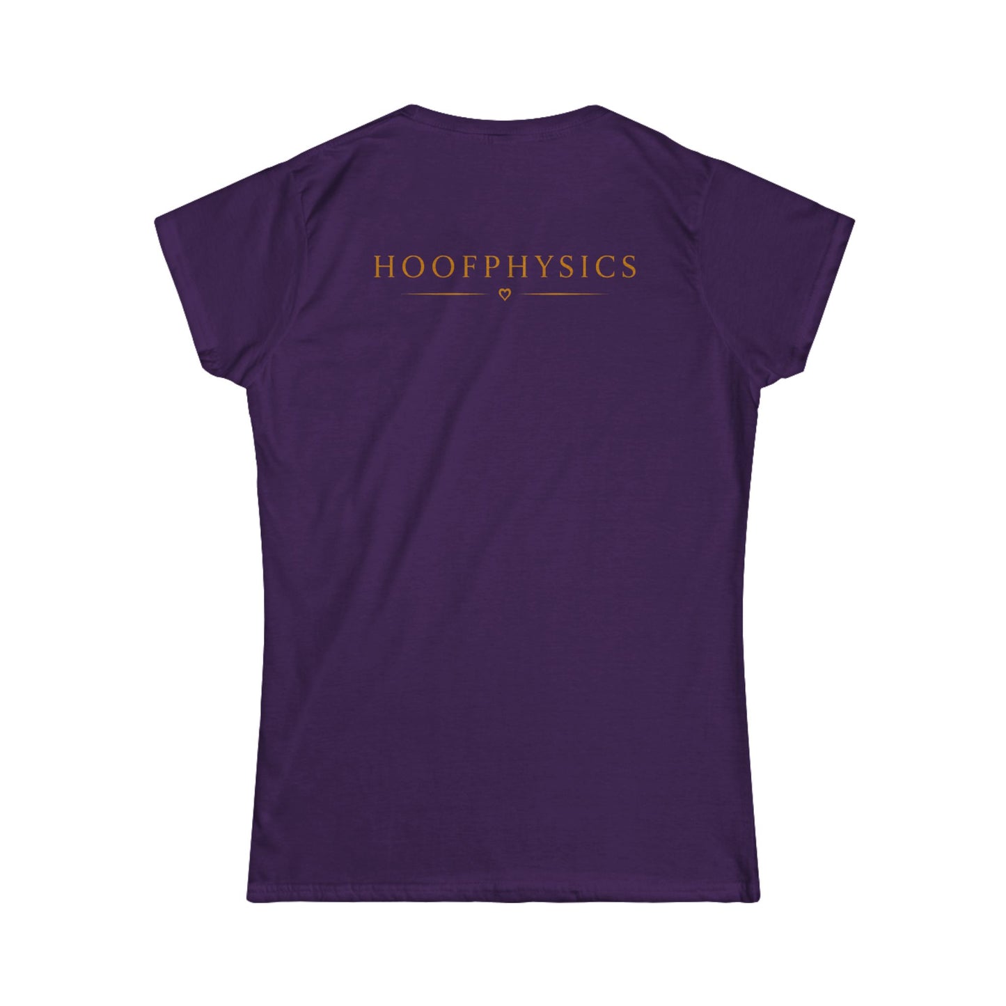 Hoofphysics Women's Tee – Minimal Equestrian Logo T-Shirt