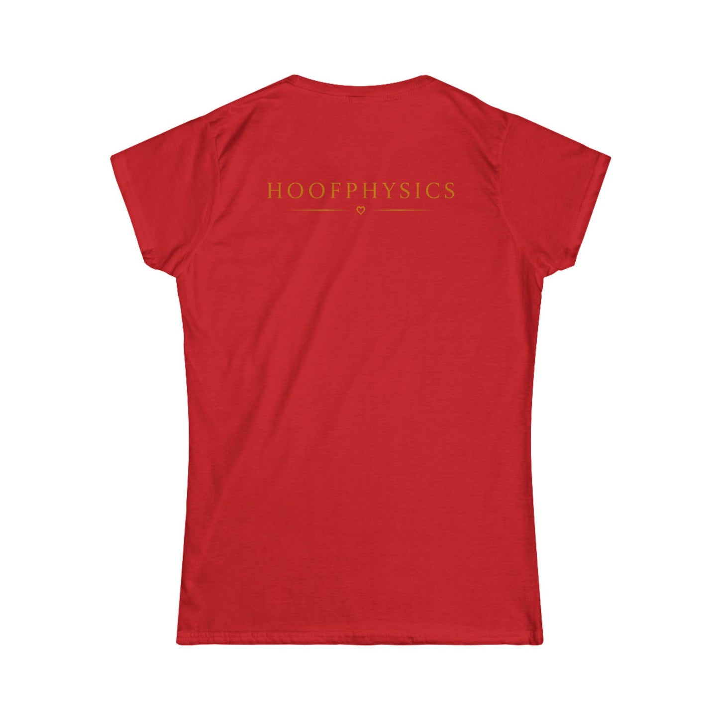 Hoofphysics Women's Tee – Minimal Equestrian Logo T-Shirt