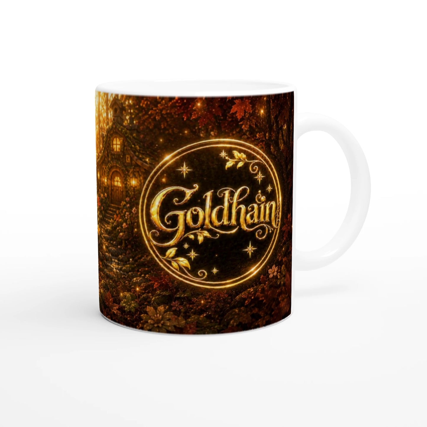 Pippa Goldhain Herbsttasse – Collectors Edition mit Goldhain-Badge 