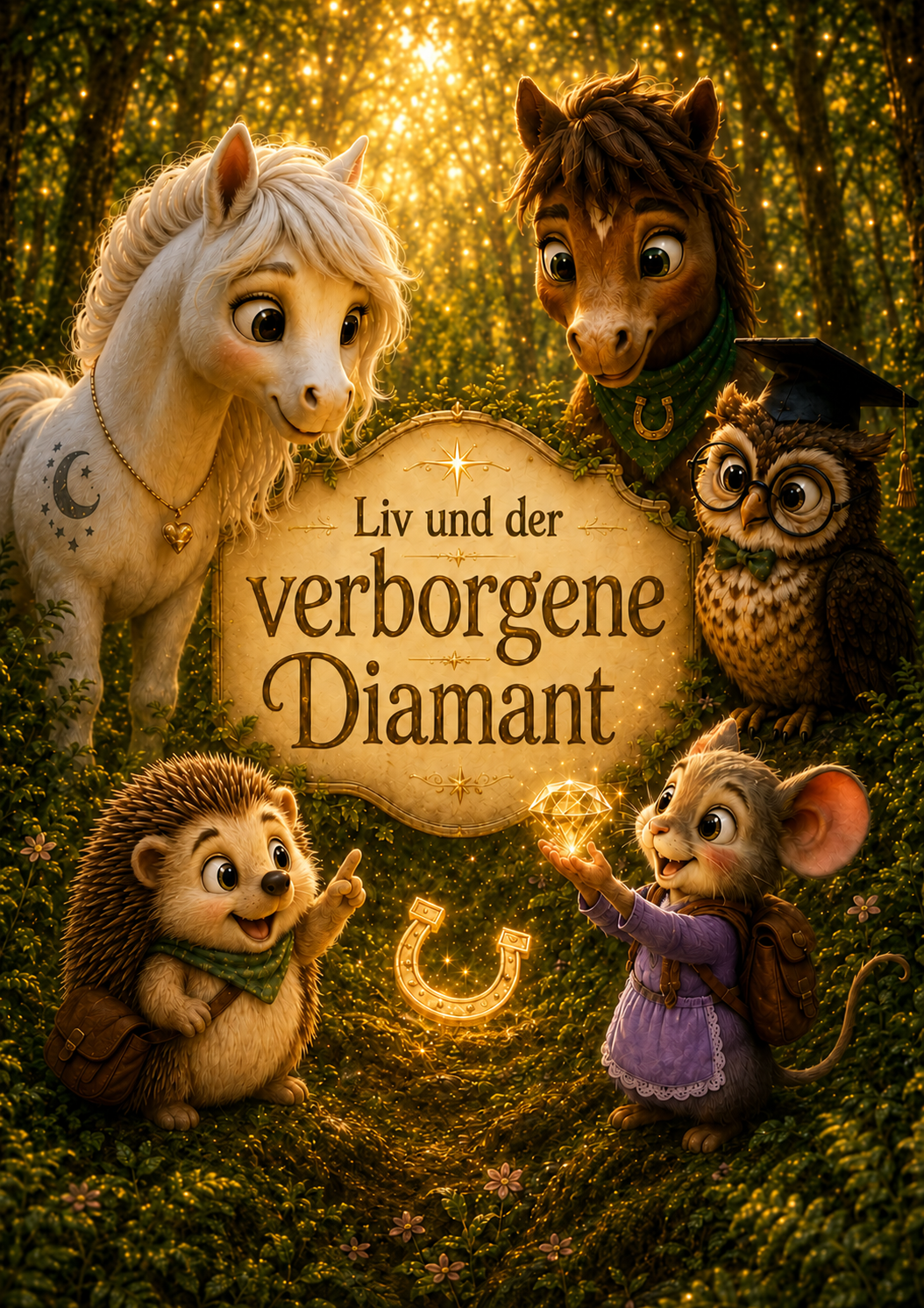 Liv und der verborgene Diamant Mitmachbuch Cover